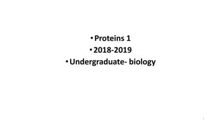 Undergraduate- biology