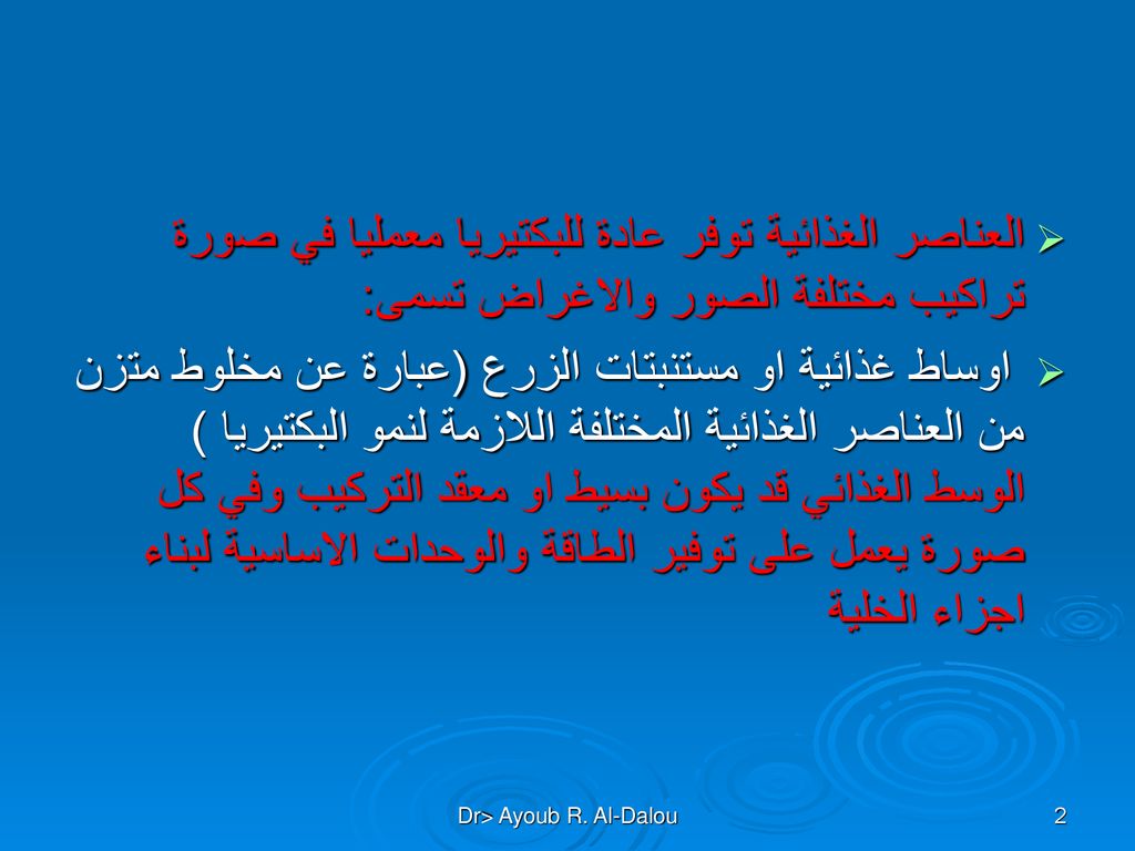Dr> Ayoub R. Al-Dalou
