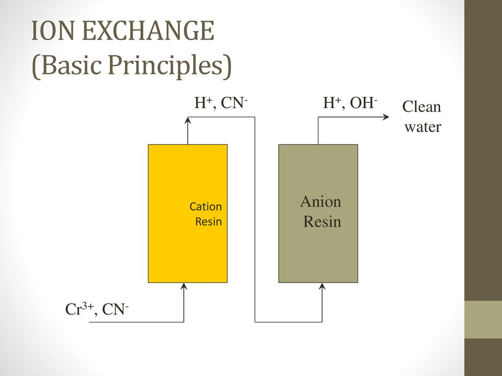 ION EXCHANGE (Basic Principles)