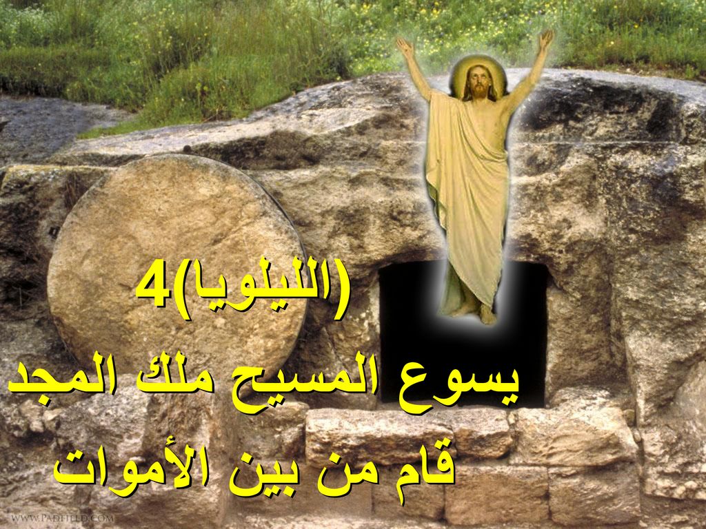 (الليلويا)4 يسوع المسيح ملك المجد قام من بين الأموات