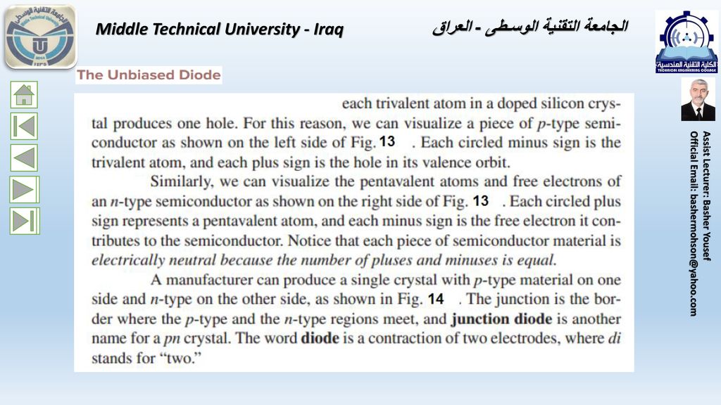 Middle Technical University - Iraq الجامعة التقنية الوسـطى - العراق