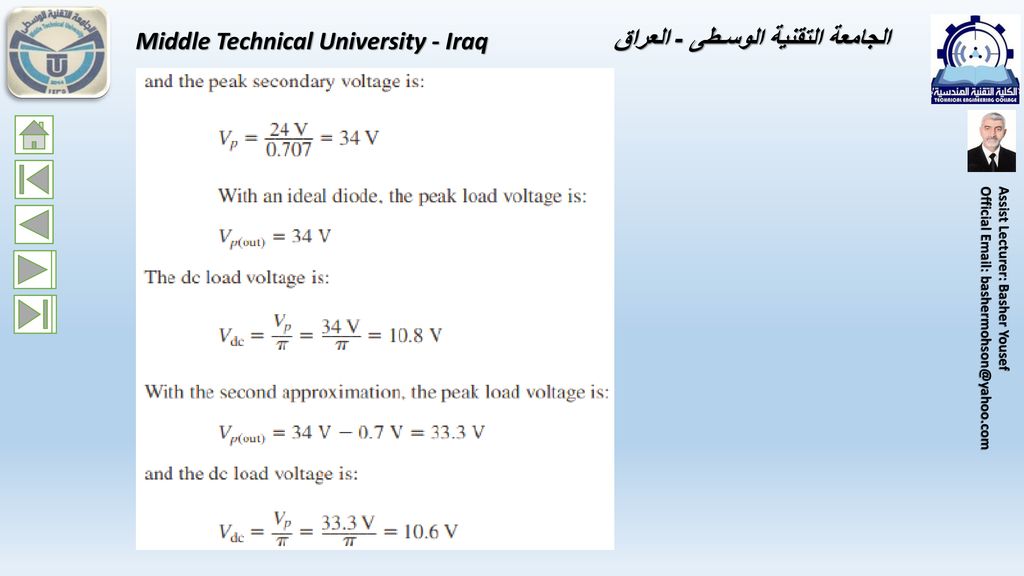 Middle Technical University - Iraq الجامعة التقنية الوسـطى - العراق