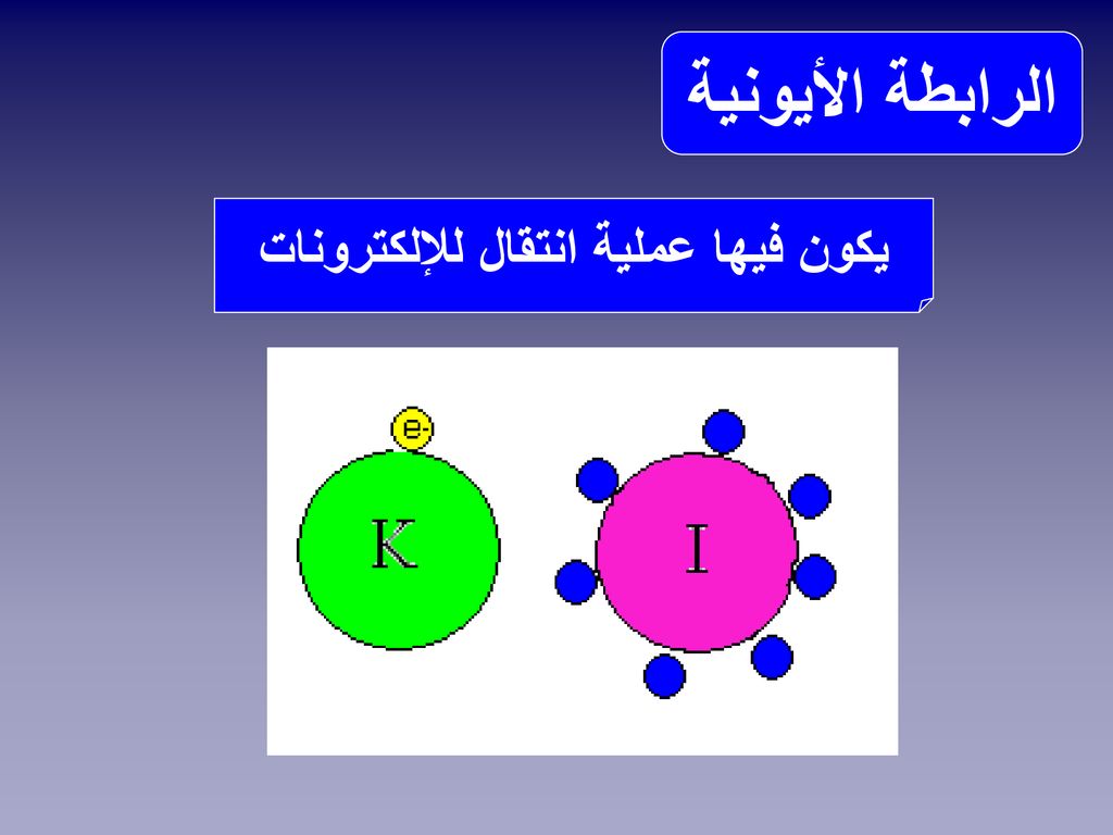 عملية تفقد فيها المادة إلكترونات