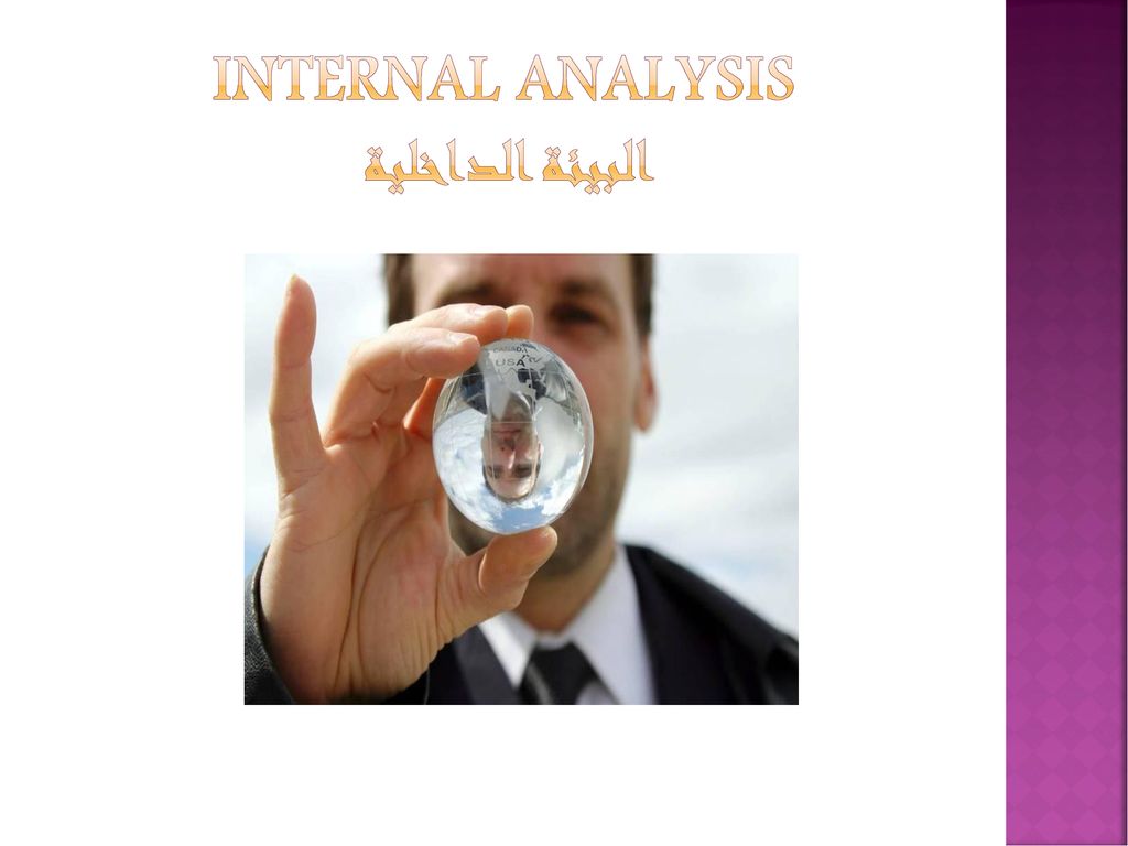 Internal Analysis البيئة الداخلية