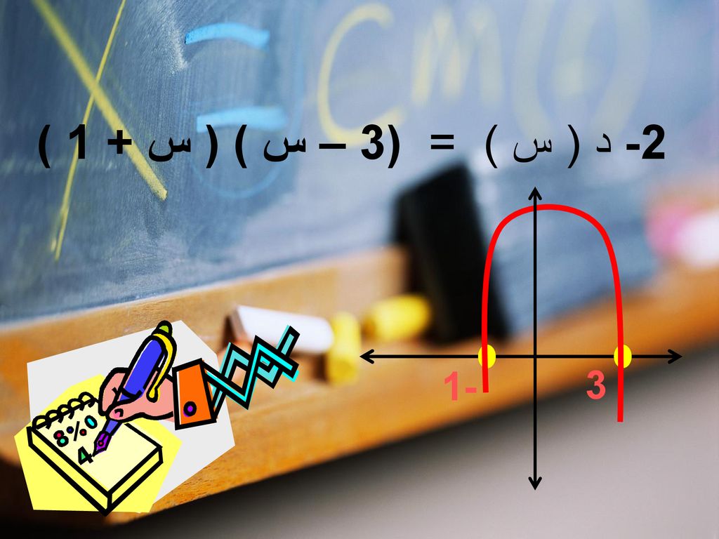 2- د ( س ) = (3 – س ) ( س + 1 ) -1 3
